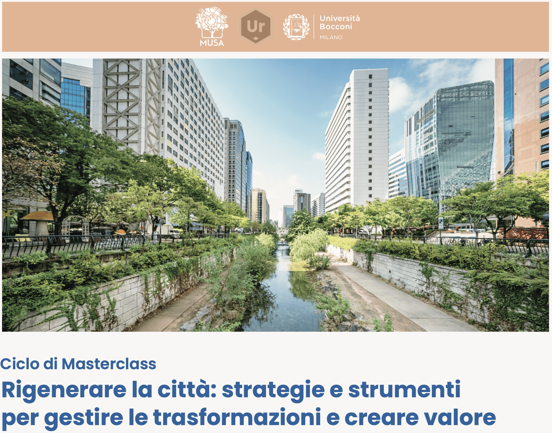 Masterclass serie 2025